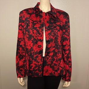 Jones New York, floral jacket.